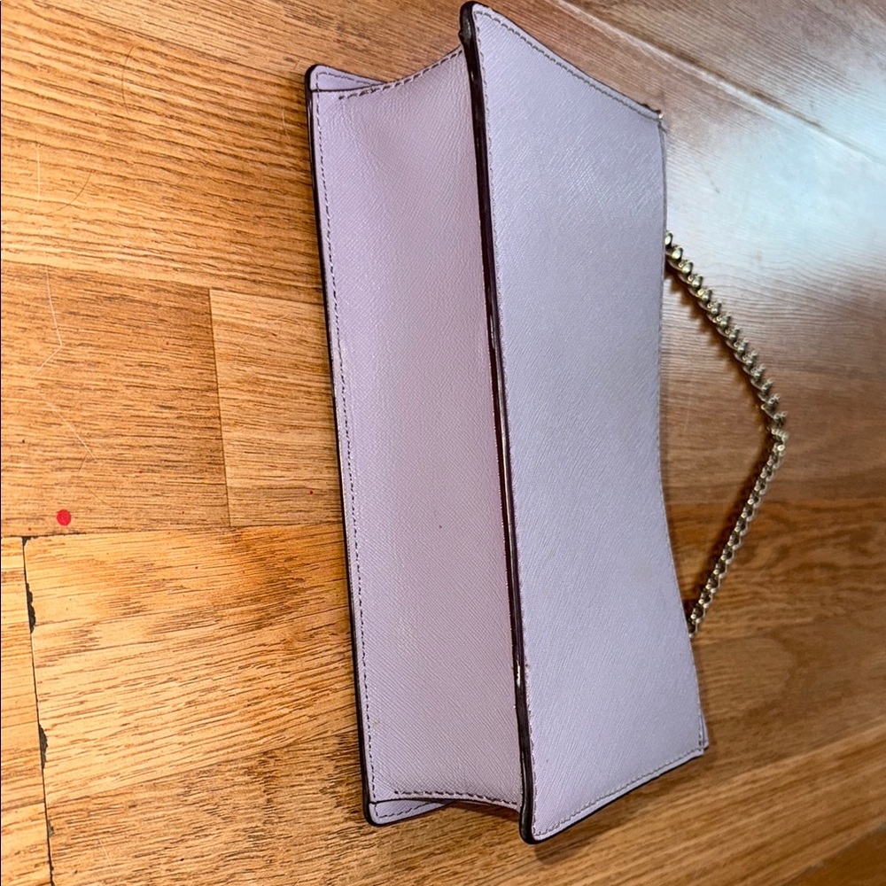 Kate Spade Purple Crossbody Bag with Gold Chain - Picture 4 of 6